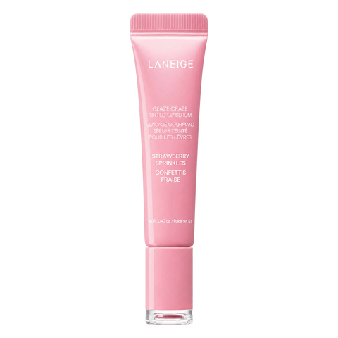 LANEIGE – Glaze Craze Tinted Lip Serum (Strawberry Sprinkles), 12g