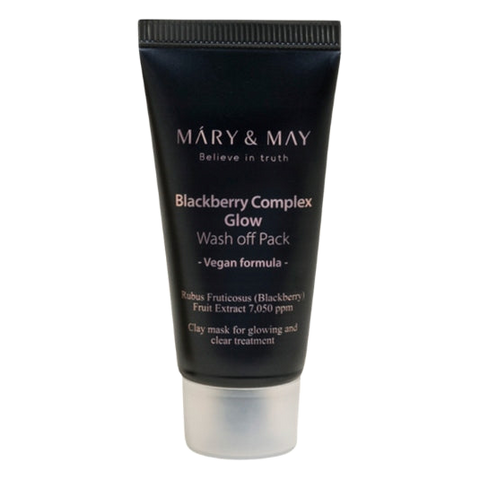 Mary & May – Blackberry Complex Glow Wash Off Pack, 30g