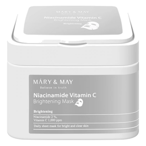 Mary & May – Niacinamide Vitamin C Brightening Mask, 30ea/400g