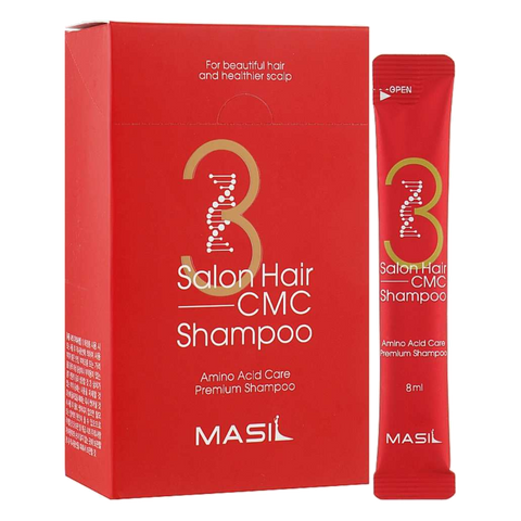 Masil – 3 Salon Hair CMC Revitalizing Shampoo, 20x8ml