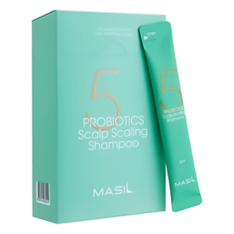 MASIL – 5 Probiotics Scalp Scaling Shampoo Stick Pouch, 20 pcs x 8ml