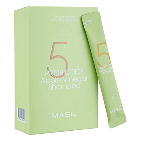 Masil – 5 Probiotics Shampoo with Apple Cider Vinegar, 20pcs x 8ml
