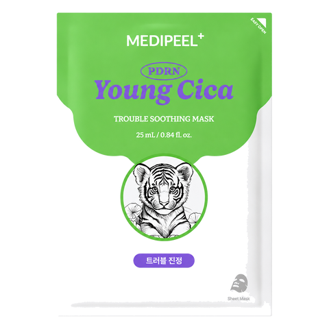Medi-Peel – Young Cica PDRN Trouble Soothing Mask, 1 sheet