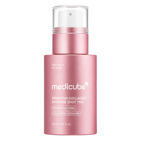 Medicube – PDRN Pink Collagen Exosome Shot Ampoule 7500, 30ml