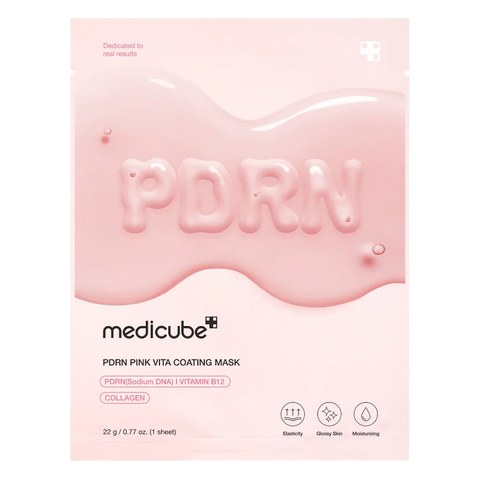 Medicube – PDRN Pink Vita Coating Mask, 22g, 1 piece