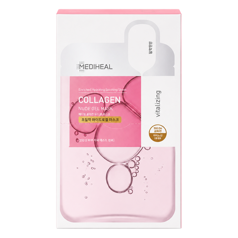 MEDIHEAL – Kollagen-Nude-Gel-Maske, 10 Stück