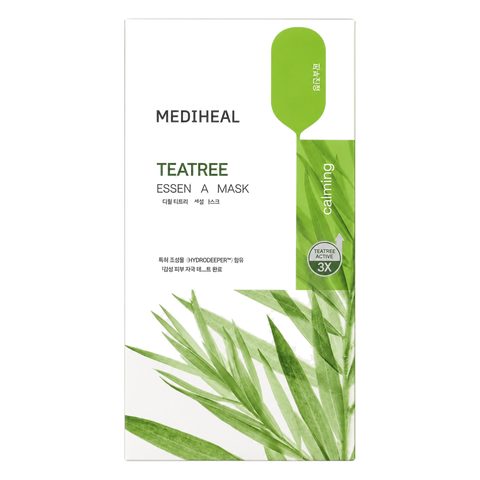 MEDIHEAL – Teatree Essential Mask, 10 Sheets