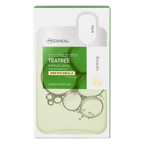 MEDIHEAL – Teatree Nude Gel Mask, 10 Sheets