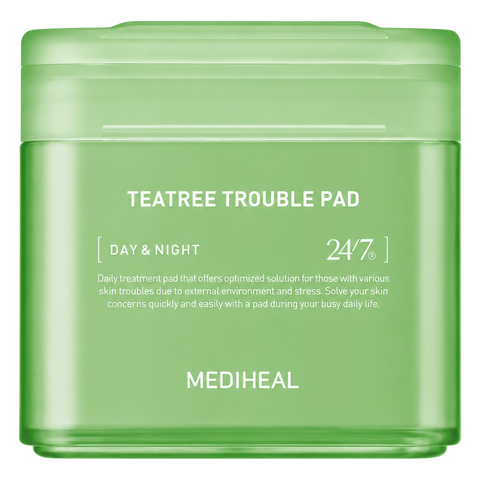 MEDIHEAL – Teatree Trouble Pad, 170ml / 100 pads