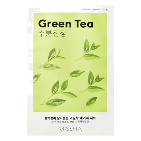 MISSHA – Airy Fit Sheet Mask – Green Tea, 19 g