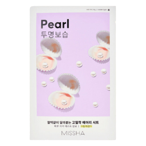 Missha – Airy Fit Sheet Mask – Pearl, 19g
