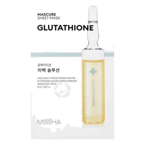 MISSHA – Mascure Solution Sheet Mask, Glutathione, 28ml