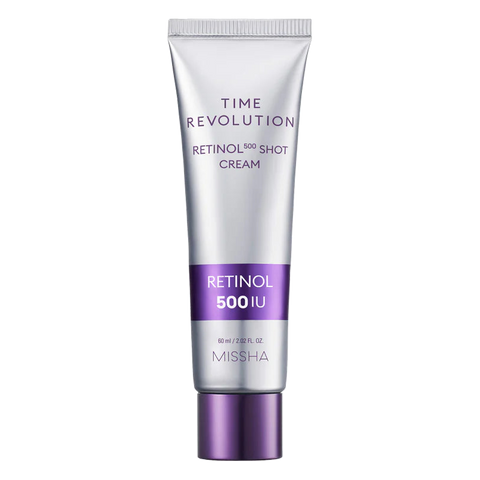 Missha – Time Revolution Night Repair Retinol 500 Shot Cream, 60ml