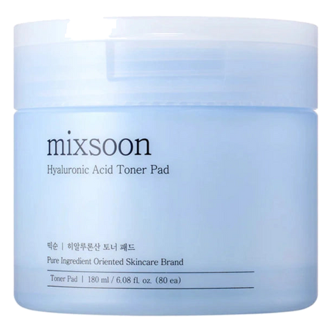 Mixsoon – Hyaluronic Acid Toner Pad – 180ml/80pads