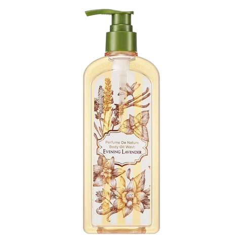 Nature Republic – Perfume De Nature Body Oil Wash Evening Lavender, 345ml