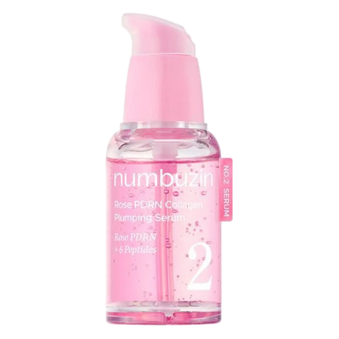 Numbuzin – No.2 Rose PDRN Collagen Plumping Serum, 30ml