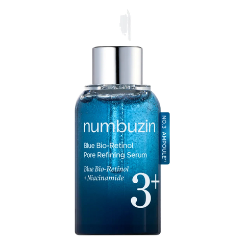 Numbuzin – No.3 Blue Bio-Retinol Pore Refining Serum – 30ml