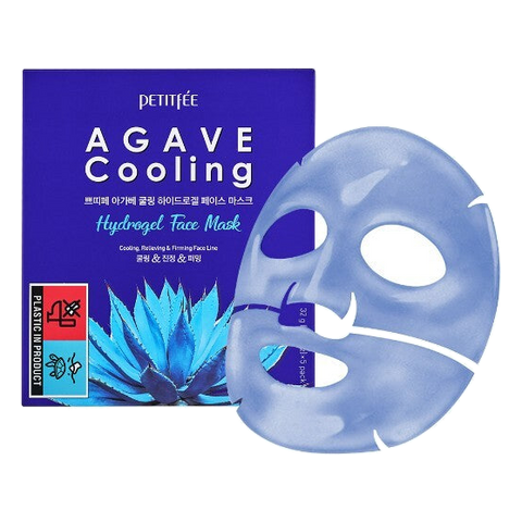 Petitfee – Agave Cooling Hydrogel-Gesichtsmaske, 32 g, 1 Stück