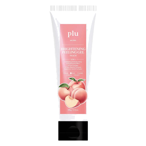plu – Glowing Facial Peeling Gel Peach, 100g