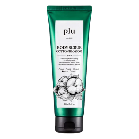 plu – Original Body Scrub Cotton Blossom, 200g