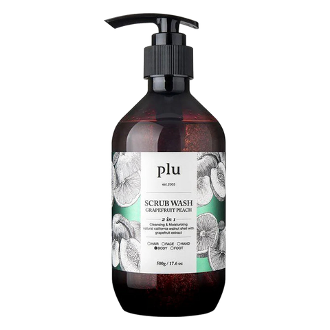 plu – Scrub Wash Grapefruit Peach, 500ml