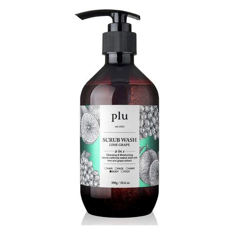 plu – Scrub Wash Lime Grape, 500ml