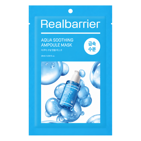 Realbarrier – Aqua Soothing Ampoule Mask, 28ml, 1 piece