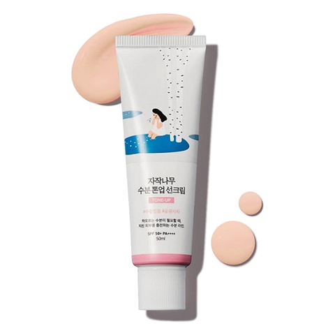 Round Lab – Birch Moisture Tone-Up Sunscreen, Renewal, 50ml