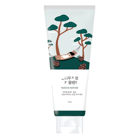 Round Lab – Pine Calming Cica Cleanser, Renewal, 150ml