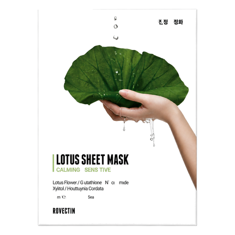 ROVECTIN – Calming Lotus Sheet Mask, 5 sheets