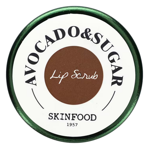 SKINFOOD – Lip Scrub, Avocado & Sugar, 0.5 Oz (14 G)