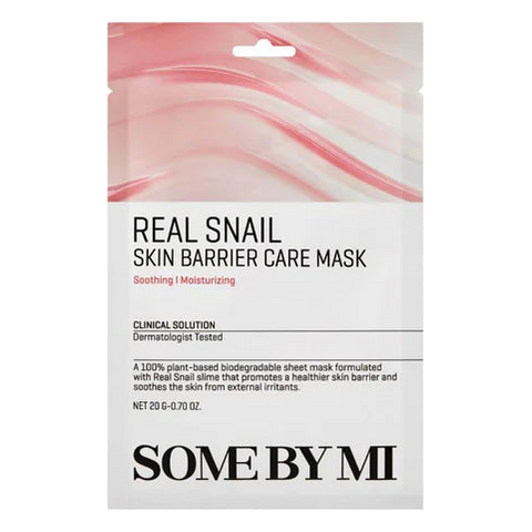 SOME BY MI – Real Snail Skin Barrier Care Mask – 1pc