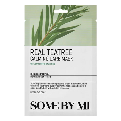 SOME BY MI – Real Teatree Calming Care Mask – 1pc