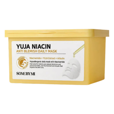 SOME BY MI – Yuja Niacin Anti Blemish Daily Mask 30 Sheets – 370ml