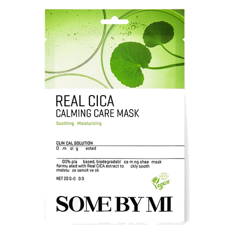 SOME BY MY – Real Cica Calming Care Mask – 20g