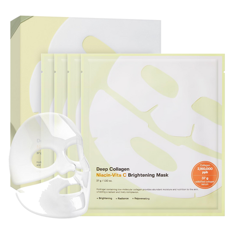 Sungboon Editor – Deep Collagen Niacin-Vita C Brightening Mask – 37g x 4pcs
