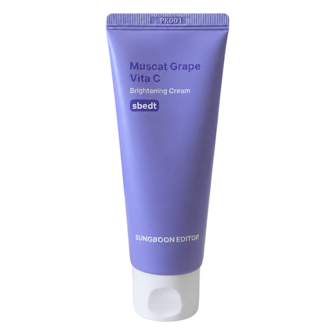 Sungboon Editor – Grape Vita C Brightening Cream (Tube) 50ml