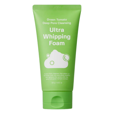 Sungboon Editor – Green Tomato Deep Pore Cleansing Ultra Whipping Foam, 120g