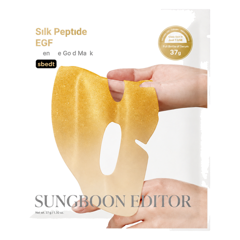 Sungboon Editor – Silk Peptide EGF Intensive Gold Mask, 1 sheet