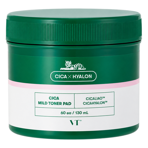 VT Cosmetics – Cica Toner Pad, 130ml