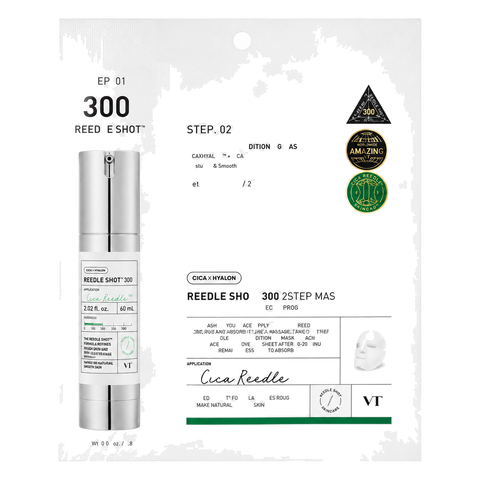 VT Cosmetics – Reedle Shot 300 2Step Mask, 5 sheets