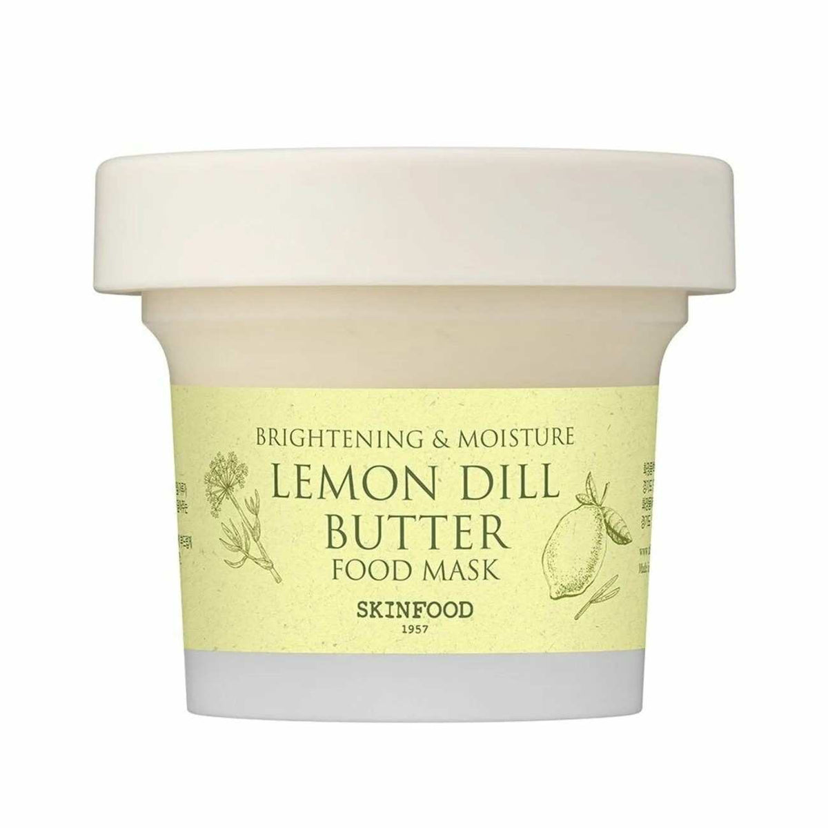 SKINFOOD – Lemon Dill Butter Food Mask, 120g