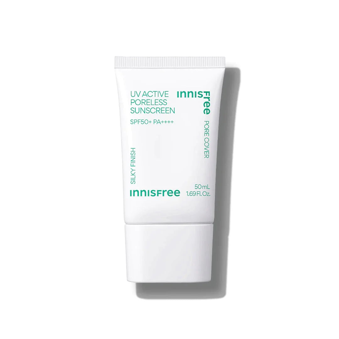 Innisfree – UV Active Poreless Sunscreen SPF50+ PA++++, 50ml