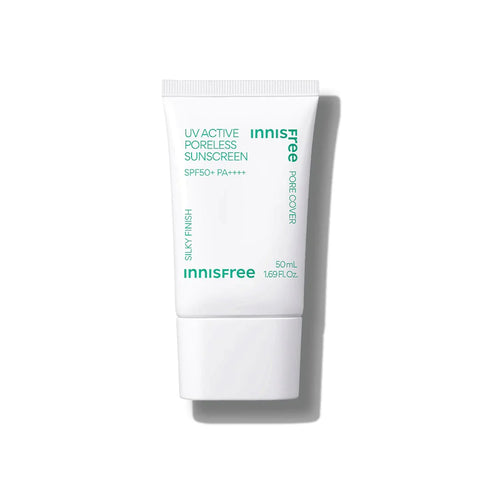 Innisfree – UV Active Poreless Sonnencreme LSF 50+ PA++++, 50 ml