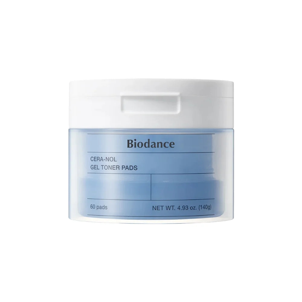 Biodance – Cera-Nol Gel Toner Pads – 140g / 60pads