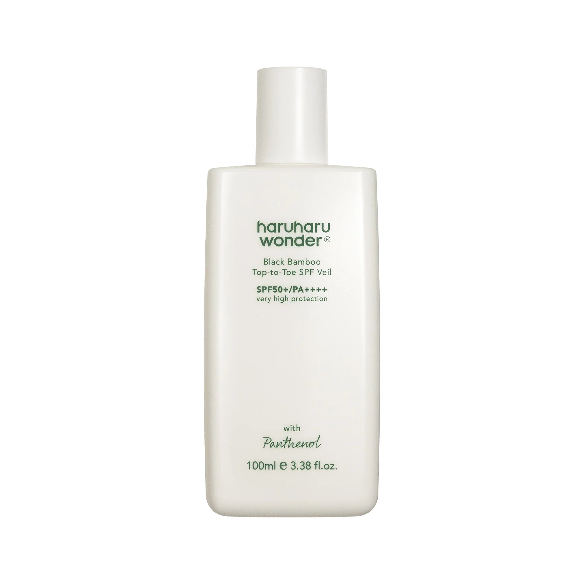 Haruharu Wonder – Black Bamboo Top-to-Toe SPF Veil SPF50+ PA++++, 100ml