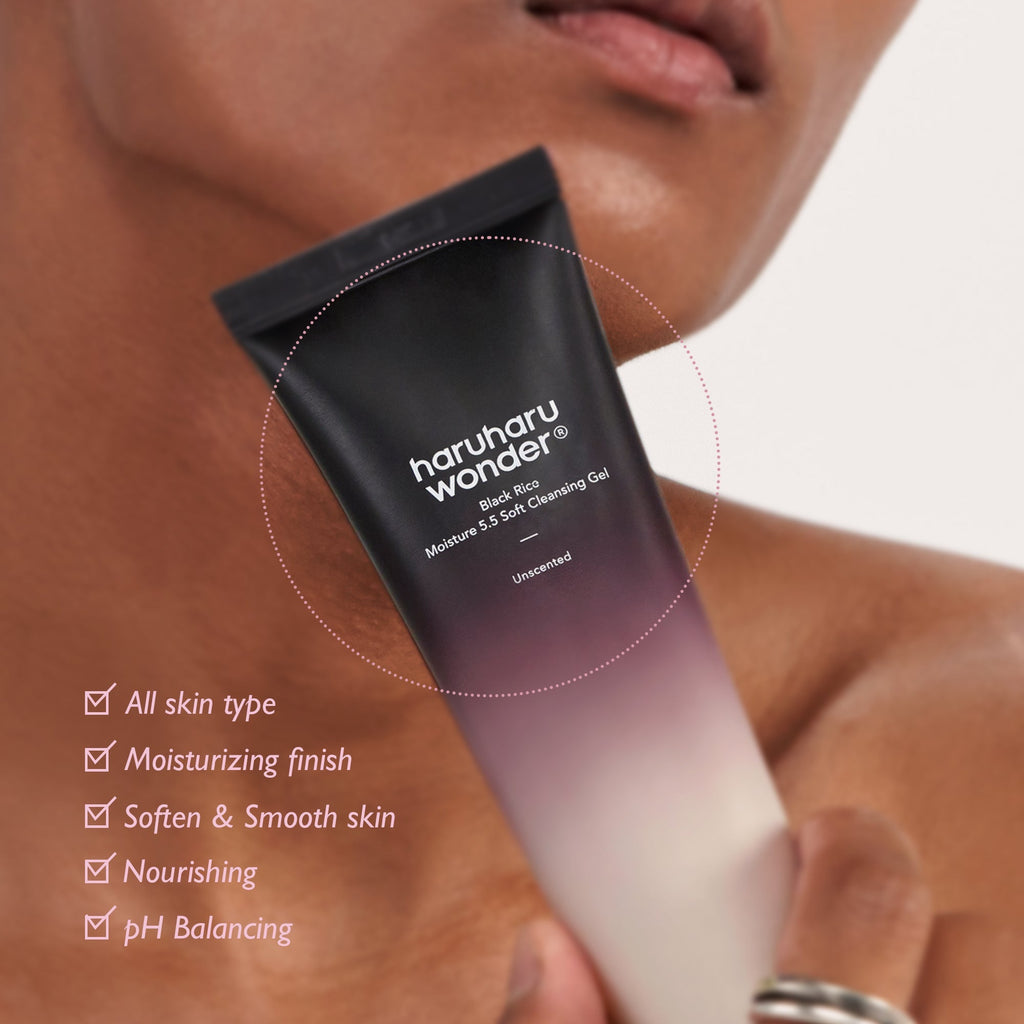 HaruHaru Wonder Black Rice Moisture 5.5 Soft Cleansing Gel 100ml — Wholesale