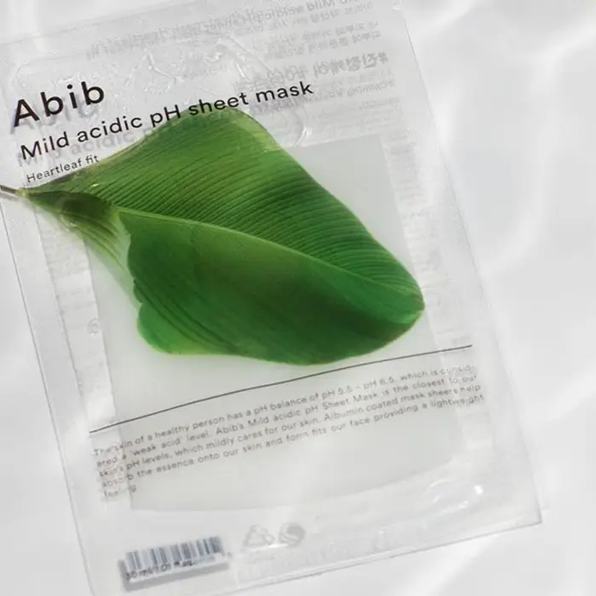 ABIB Mild Acidic pH Sheet Mask Heartleaf Fit 1 sheet — Wholesale