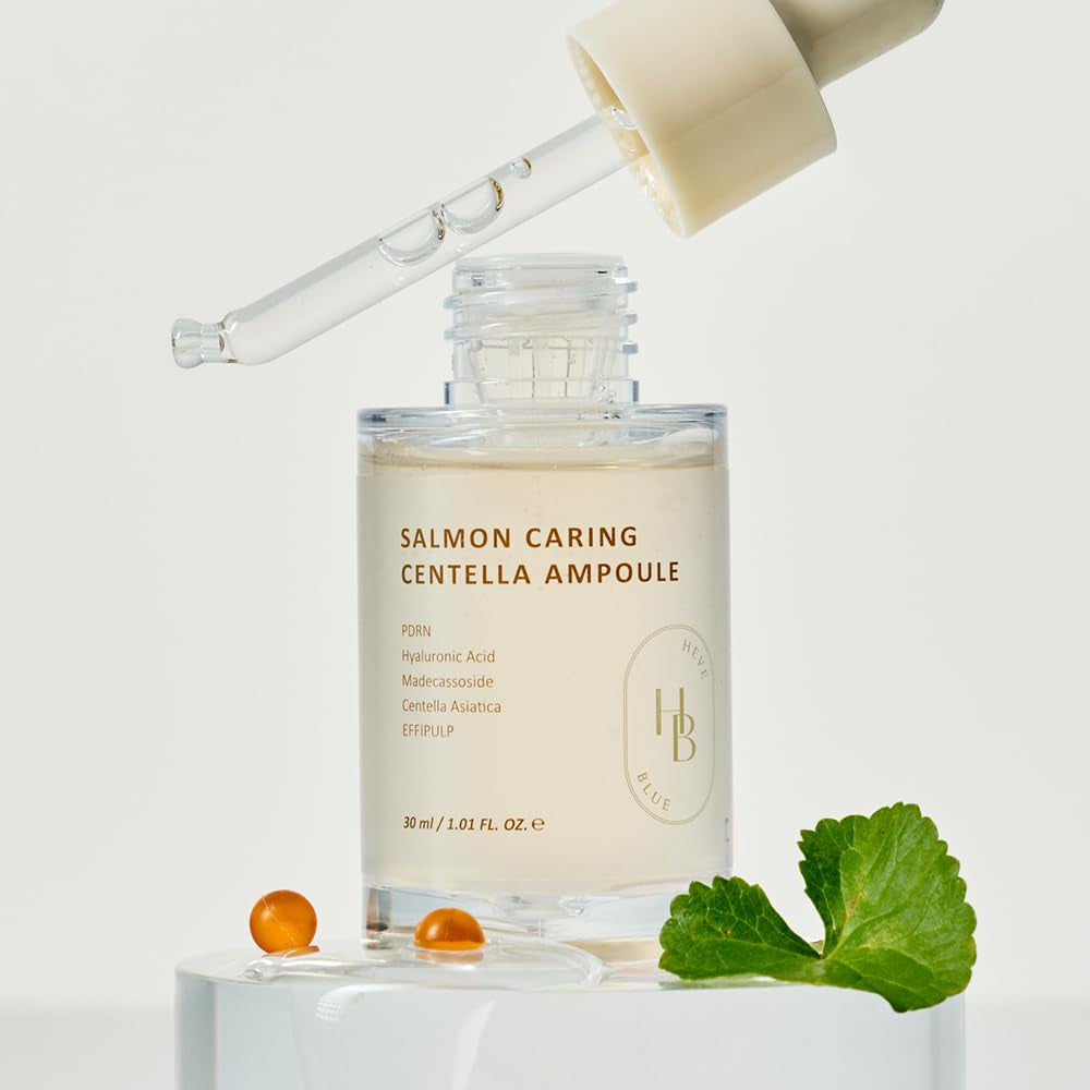 HEVEBLUE Salmon Caring Centella Ampoule 30ml — Wholesale