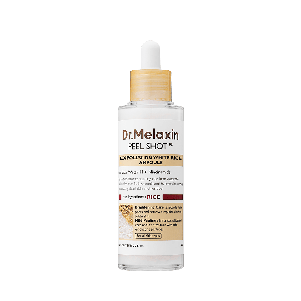 Dr.Melaxin – Peel Shot Exfoliant White Rice Ampoule, 80ml
